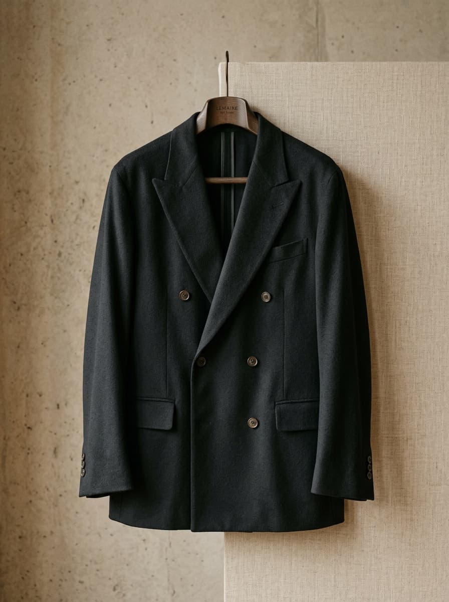 Blazer Desestructurado en Cashmere & Lana