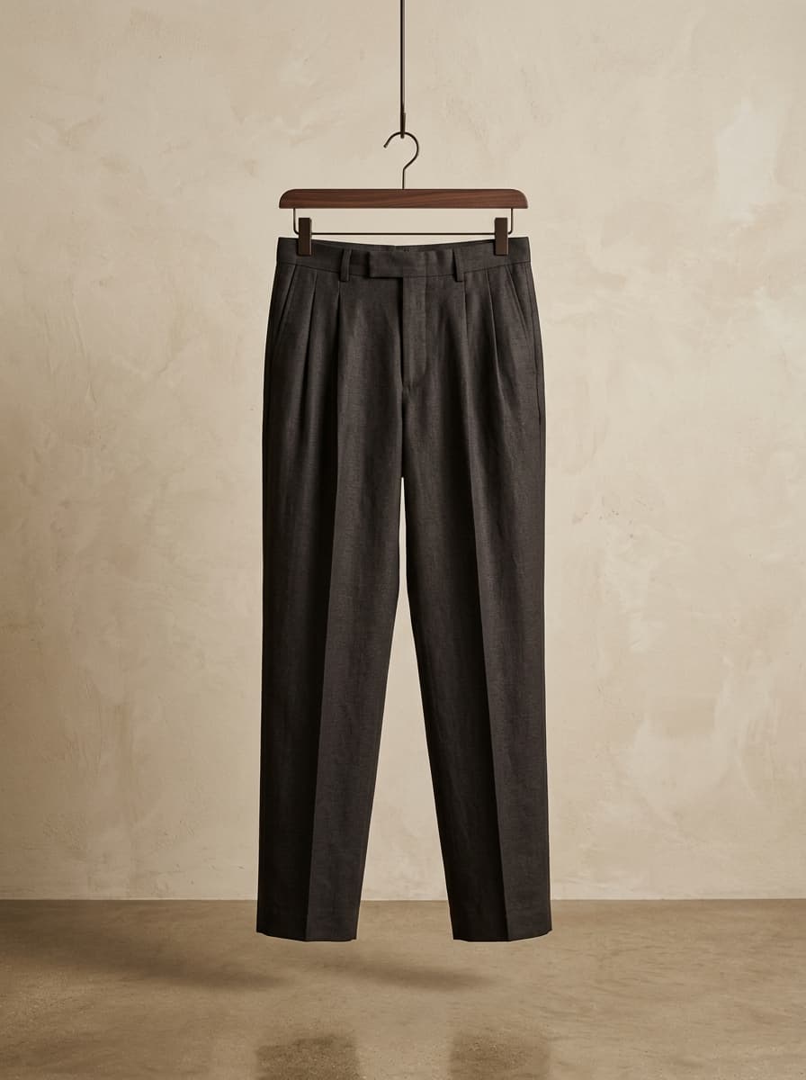Pantalón Sastrería Relajada Doble Pinza
